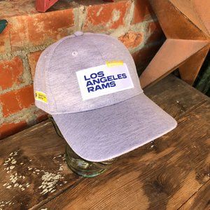 Los Angeles Rams Heather Gray Adjustable Hat